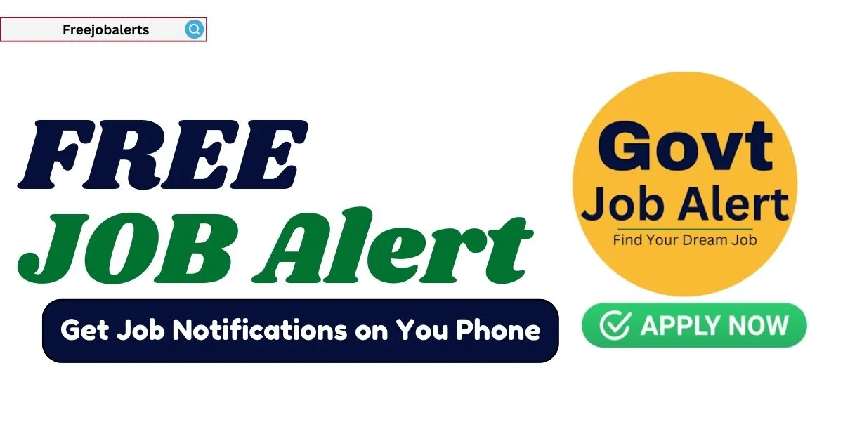 FREE JOB Alert 2024