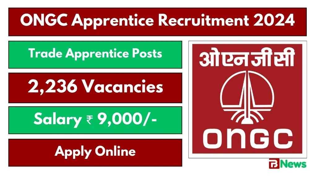 ONGC Apprentice Recruitment 2024