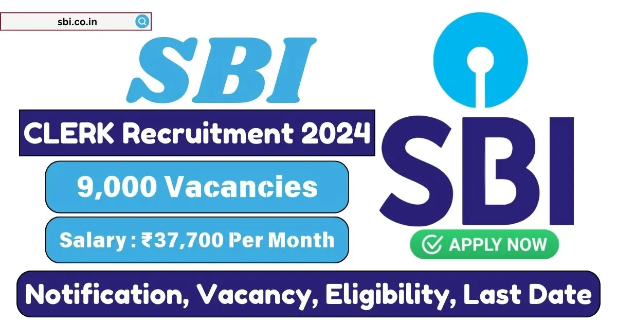 SBI Clerk Recruitment 2024